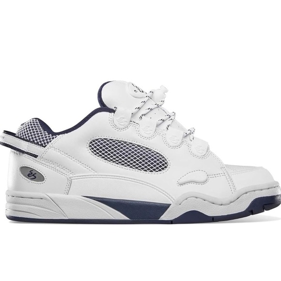 Es Chad Muska Limited Re-Issue White Skate Shoes NIB - Picture 2 of 11